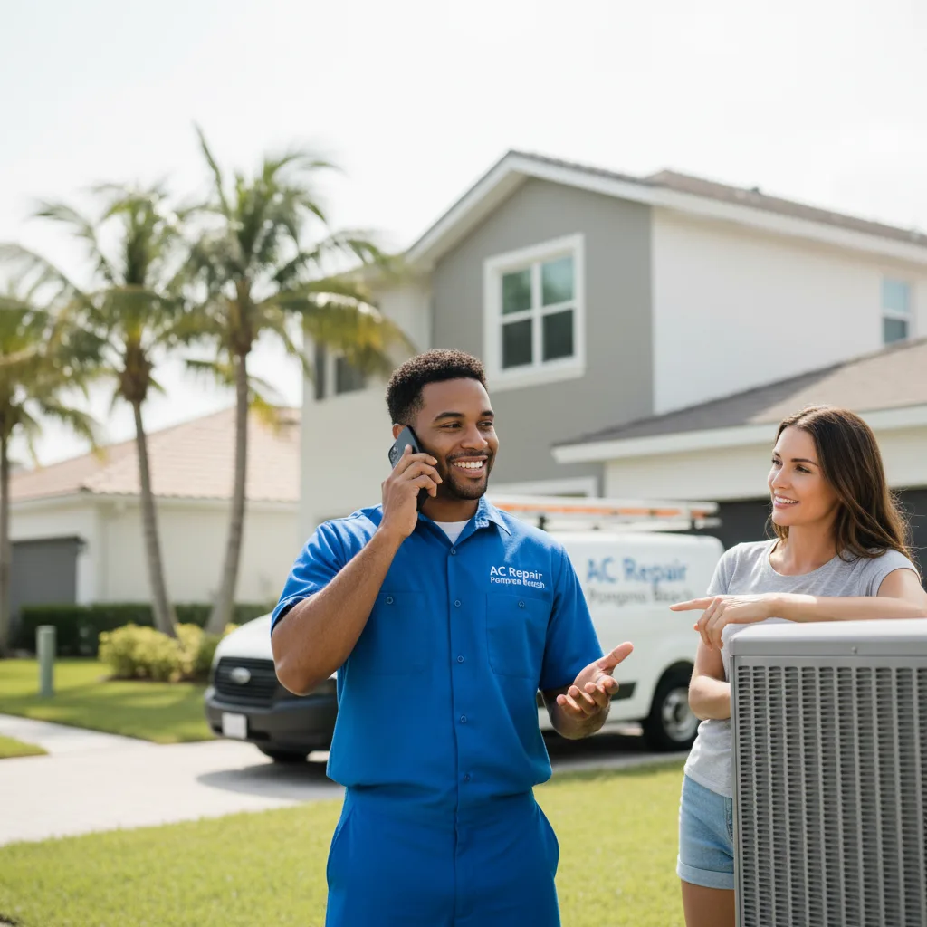 AC Repair Pompano Beach customer support in Garner